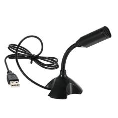 Microfone Para Pc Usb Desktop Com Suporte De Ajustvel 360