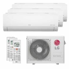Ar Condicionado Multi Tri Split LG 21000 BTUs (2X7000+1X9000) Quente e Frio Inverter 220V Z3UW21GFB1.AWGZBR1