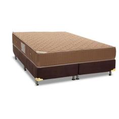 Cama Box Queen: Colchão Molas Ortobom Hotelaria Nanolastic Orthotel Sp
