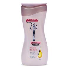 Monange Sabonete Líquido Extrato De Oliva 240Ml