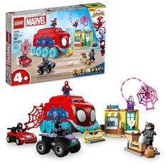 LEGO® Marvel Quartel-General Móvel da Equipe Aranha 10791; Conjunto de Construção (187 Peças)