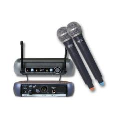 Uhf202 Duplo Microfone Sem Fio Mxt