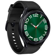 Smartwatch Samsung Galaxy Watch6 Classic LTE 47mm Grafite Tela Super AMOLED de 1.47", Bluetooth, Wi-Fi, GPS, NFC e Google Wear OS
