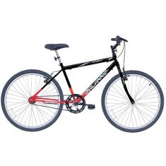 Bicicleta Aro 26 Stroll cor Preto com Laranja