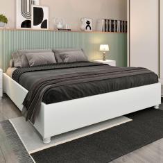 Base de Cama Box Queen Mônaco Neve - Tcil Móveis