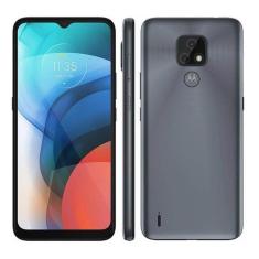 Usado: Motorola E7 64 GB Cinza - Excelente