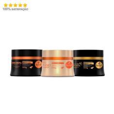 Cronograma Capilar Haskell 3 Máscaras Cavalo Forte Tutano Encorpa Cabe
