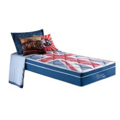 Colchão Solteiro Molas MasterPocket Ensacadas London Euro Pillow (88x1