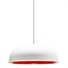 Pendente de Aluminio E27 White Festival Taschibra Branco Fosco