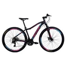 Bicicleta Aro 29 Feminina - Rino Monalisa - 21 Velocidades-Unissex