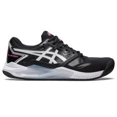 ASICS Tênis masculino Gel-Challenger 13 Clay, Preto, rosa choque, 41