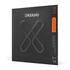 Encordoamento Para Violão Aço Revestida Bronze 80/20 .010 -.047 D'Addario XT XTABR1047
