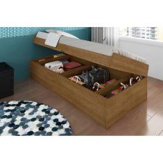 Cama Bau Camila Solteiro Framar Malbec