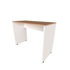 Escrivaninha Fini Carvalho Mel e Branca 120 cm