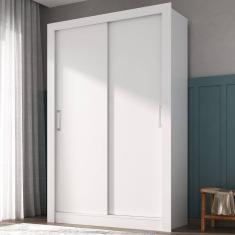 Guarda Roupa Solteiro 2 Portas - Yescasa Branco