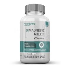 Dimagnésio Malato (Albion) - 60 Cápsulas Nutrends