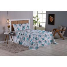 Jogo De Lençol King 4 Peças 200 Fios Percal estampado - Bela Casa Shop