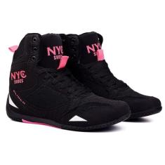 Tenis Bota Adulto Nyc Shoes Treino Academia Masculino Feminino, Preto,