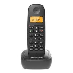 Telefone Sem Fio Intelbras Ts 2510 Com Registro De Chamada, Preto