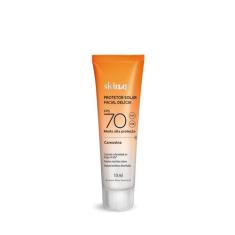 Protetor Solar Facial Delícia FPS 70 skin.q  10ml