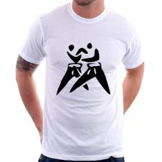 Camiseta Judô Jiu Jitsu - Foca na Moda, Branco, GGG