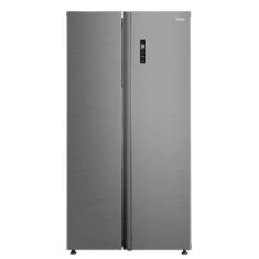 Geladeira Side By Side 511l Inverter Preta Conectada Midea Md