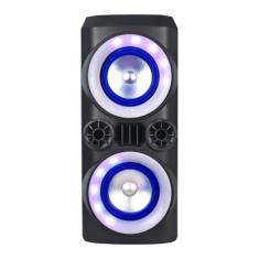 Caixa de Som Mini Torre Neon X 300W BT/AUX/USB/FM Multilaser - SP379, preto