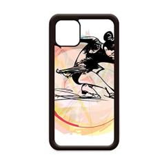 Capa esportiva de inverno com ilustração em aquarela para iPhone 11 Pro Max para Apple Mobile Case Shell