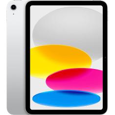 Tablet Apple iPad 10ª Geração 64GB Wi-Fi 10,9" iPadOS 12MP Silver (Prateado)