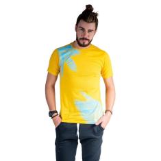 Camiseta Mister Fish Estampado Palmeiras Masculina-Masculino