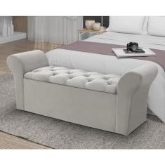 Recamier Miami em Madeira Eucalipto Off White