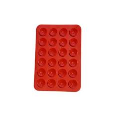 Capa Suporte Ventosa Genérica Para Celular - Full Import, vermelho