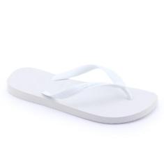 Chinelo Unissex TOP 4000029 com Nota Fiscal Havaianas, Branco, 37