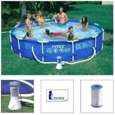 Piscina Intex 6503 Litros Estrutural com Bomba Filtrante 2006 LH 110v 