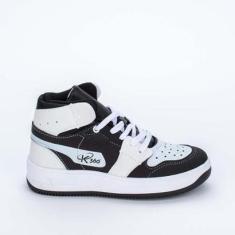 Tênis Infantil Masculino Kidy Cano Alto Urbano Ve-Masculino