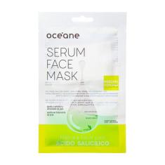 Máscara Facial com Ácido Salicílico Océane  Sérum Face Mask, 1 Un