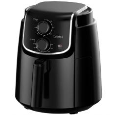 Fritadeira Air Fryer Elétrica Midea Gourmetfry FRB45P2 4L 1500W Antiaderente Preto 220V