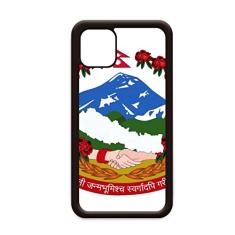 Nepal Capa com emblema nacional da Ásia para iPhone 12 Pro Max para Apple Mini Mobile Case Shell