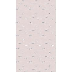 Papel de Parede Vôo Sandra Javera Branco Rosa