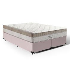 Cama Box com Colchão de Molas Ensacadas Pillow In Anjos Premium Dream Queen 158cm