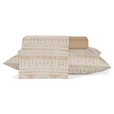 Jogo Roupa de Cama 100% Algodão Teka Crystal Casal