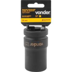 Soquete Sextavado de Impacto Longo Encaixe 1" 30mm Aço Cromo - Vonder