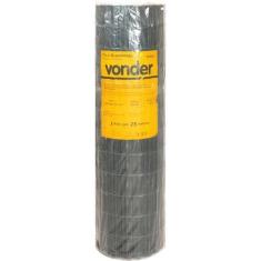 Tela Alambrado Verde 100x50x2,5mm 1,2x25 metros - Vonder