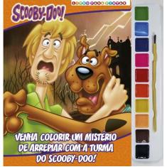 Livro para Colorir Scooby-Doo com Aquarela