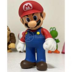 Boneco Mario Grande Super Size 23Cm - Super Mario