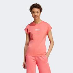 Camiseta Adidas Logo Linear Feminina-Feminino