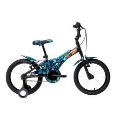 Bicicleta Infantil Groove Camuflada 16 Azul, Colorido