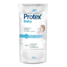 Refil Sabonete Líquido Protex Baby 380ml, Branco, Original, 1 Unidade,