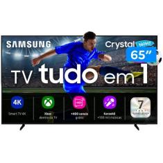 Smart TV 65" Samsung 4K UHD Crystal UHD UN65U8600FGXZD Tizen Bixby 3 H