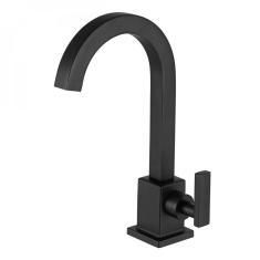 Torneira Lavatório Balcão 1190 Athena Slim Matt Meber Preto